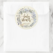 Babyduschfavoriten Aufkleber bohblau (Tasche)