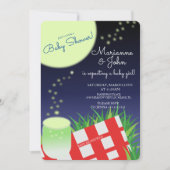 Babyduschfliesen mit Landschaftlicher Aussicht Einladung (Vorderseite)