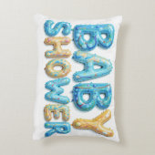 Babyduschgeschenk Dekokissen (Rückseite(Vertikal))