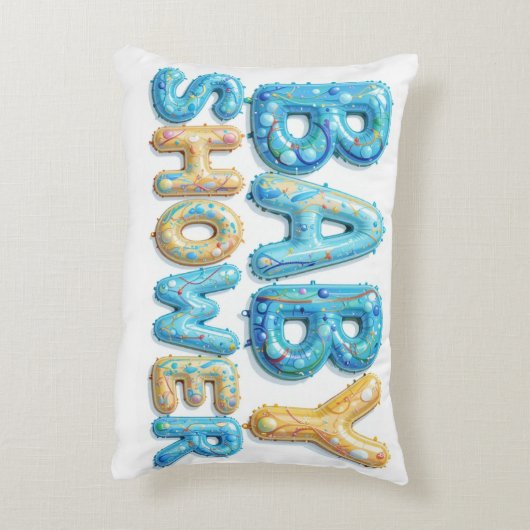 Babyduschgeschenk Dekokissen (Rückseite(Vertikal))