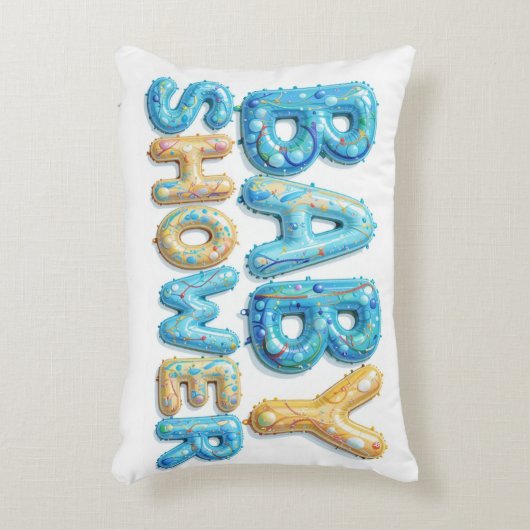 Babyduschgeschenk Dekokissen (Vorderseite(Vertikal))