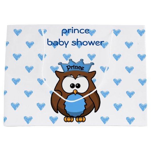 Babyduschgeschenk Große Geschenktüte (Vorderseite)