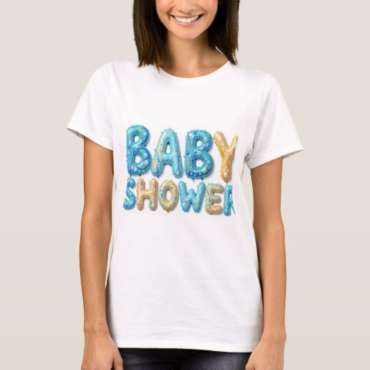 Babyduschgeschenk T-Shirt (Vorderseite)