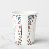 Babyduschherz Pappbecher (Rechts)