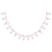 Babyduschherz Wimpelkette (Alle)