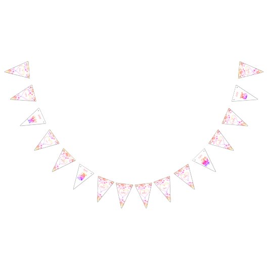 Babyduschherz Wimpelkette (Alle)