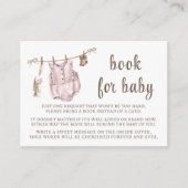 Babyduschkabine Begleitkarte (Vorderseite)