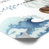 BabyDuschkabine für Wasserfahrzeuge Poster (Ecke)