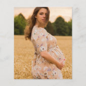 Babyduschkabine Grünes Foto Eukalyptus (Rückseite)