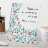 Babyduschkabine Schild "Bitte nehmen Sie eins!" (In Situ)