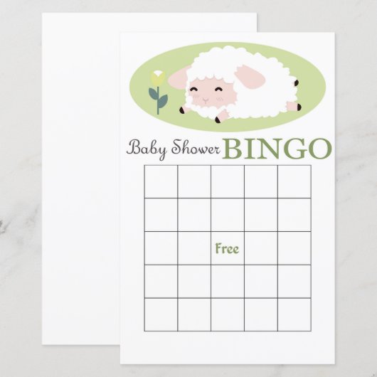 Babyduschkarte (Vorne/Hinten)