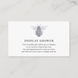 Babyduschkarte Begleitkarte