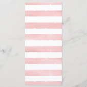 Babyduschkarte, blau, rot menükarte (Rückseite)