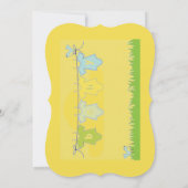 Babyduschkarte Einladung (Rückseite)