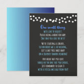 Babyduschkarte Einladungspostkarte (Vorne/Hinten)