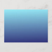 Babyduschkarte Einladungspostkarte (Rückseite)