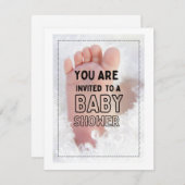 Babyduschkarte Feiertagskarte (Vorne/Hinten)