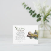 Babyduschkarte für Camping buchen Begleitkarte (Stehend Vorderseite)