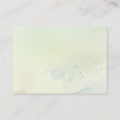 Babyduschkarte für Camping buchen Begleitkarte (Rückseite)