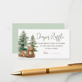 Babyduschkarte für den Holzboy Adventure Begleitkarte