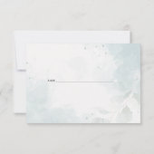 Babyduschkarte für Windeln abwarten Dankeskarte (Rückseite)