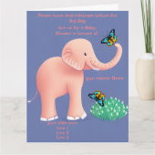 Babyduschkarte Karte (Vorderseite)