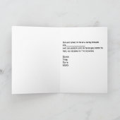 Babyduschkarte mit Baby in Retro Pram Einladung (Innenseite)