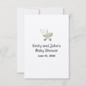 Babyduschkarte mit Kraft-Windeln Einladung (Rückseite)