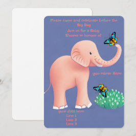 Babyduschkarte Save The Date