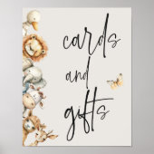 Babyduschkarten für Vintage Haustiere Geschenke Poster (Vorne)