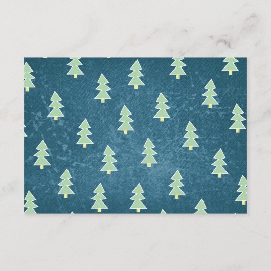 Babyduschkarteneinsatz für Buchungsanfragen Begleitkarte (Rückseite)