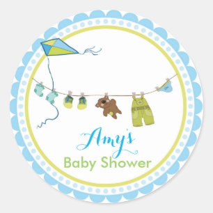 Babyduschkleber Runder Aufkleber