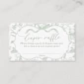 Babyduschmaschine für Babybetten Begleitkarte (Vorderseite)