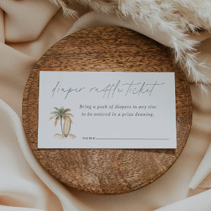 Babyduschmaschine für Küstenwache - Raffle Ticket Begleitkarte