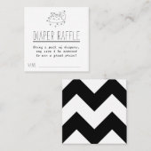 Babyduschmaschine für Moon & Stars Raffelkarten Quadratische Visitenkarte (Vorne/Hinten)