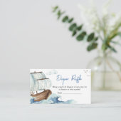 Babyduschmaschine für Nautische Begleitkarte (Stehend Vorderseite)