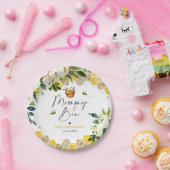 Babyduschmaschine Mommy für die Geschlechterneutra Pappteller (Party)