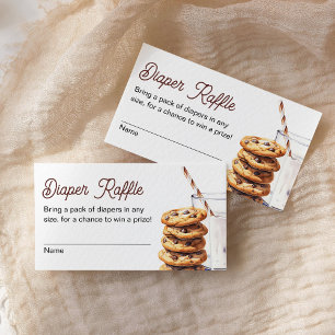 Babyduschmaschine - Raffle Ticket für Milch und Co Begleitkarte