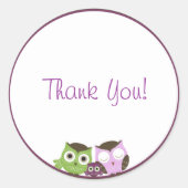 Babyduschmaschine Runder Aufkleber (Vorderseite)