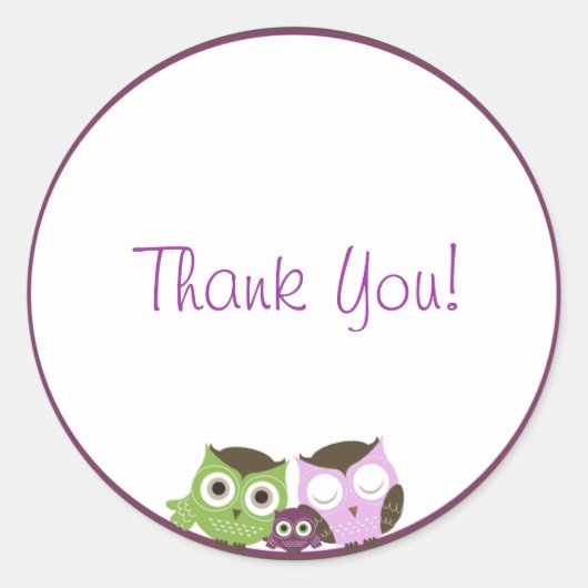 Babyduschmaschine Runder Aufkleber (Vorderseite)