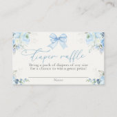 Babyduschmaschine Windelwaschkarte mit Bogen Begleitkarte (Vorderseite)