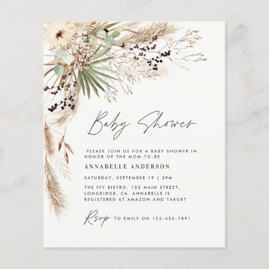 Babyduschpampen mit modernem, elegantem Duschkopf Flyer (Vorne)