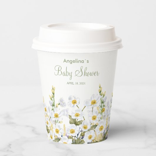 Babyduschpapier Pappbecher (Vorderseite)