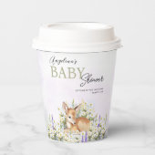 Babyduschpapier Pappbecher (Vorderseite)