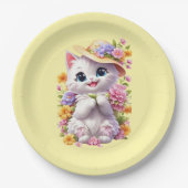 Babyduschplatte Pappteller (Vorderseite)