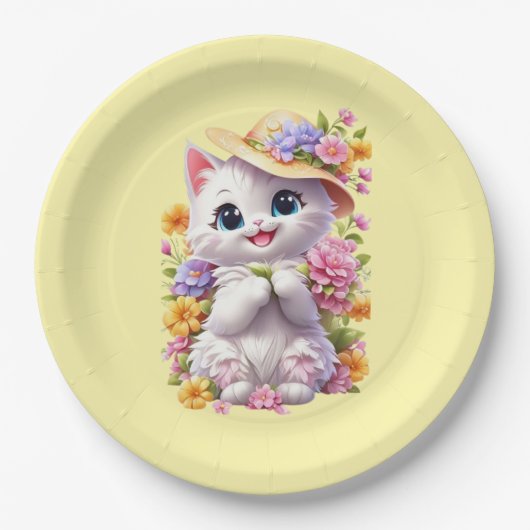 Babyduschplatte Pappteller (Vorderseite)