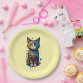 Babyduschplatte Pappteller (Party)