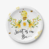 Babyduschplatte süß wie möglich pappteller (Vorderseite)