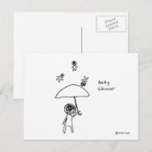 Babyduschpostkarte Einladungspostkarte (Vorne/Hinten)