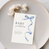 Babyduschprognostizierungstabelle mit Bugdesign Poster